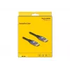 Cavo DisplayPort DeLOCK 8K 60 Hz 5 m viola metallo