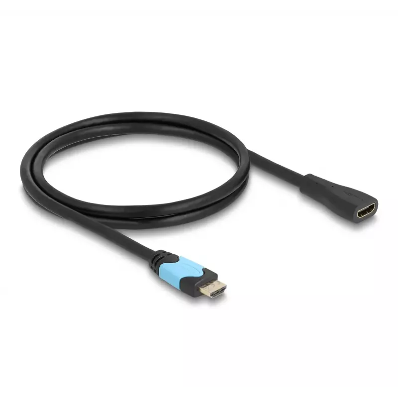 Prolunga HDMI High Speed DeLOCK 48 Gbit/s 8K 60 Hz 1 m