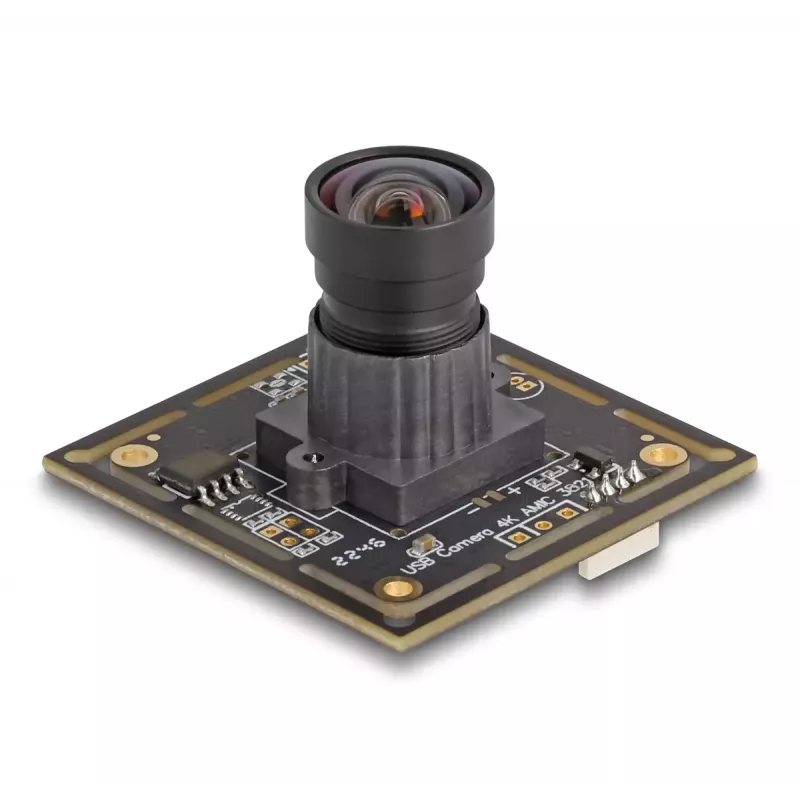 Webcam DeLOCK 12073 8,3 MP 3840 x 2160 USB 2.0 nero