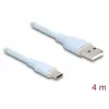 Cavo USB DeLOCK USB 2.0 4 m USB A USB C blu 81224