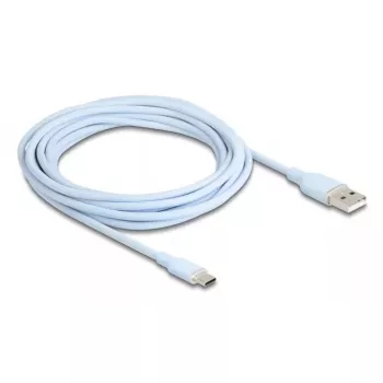Cavo USB DeLOCK USB 2.0 4 m USB A USB C blu 81224