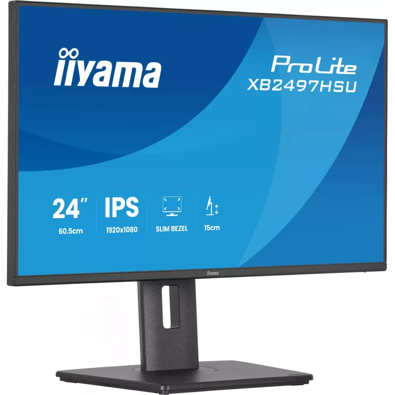 Monitor per computer iiyama ProLite XB2497HSU-B1 60,5 cm (23,8