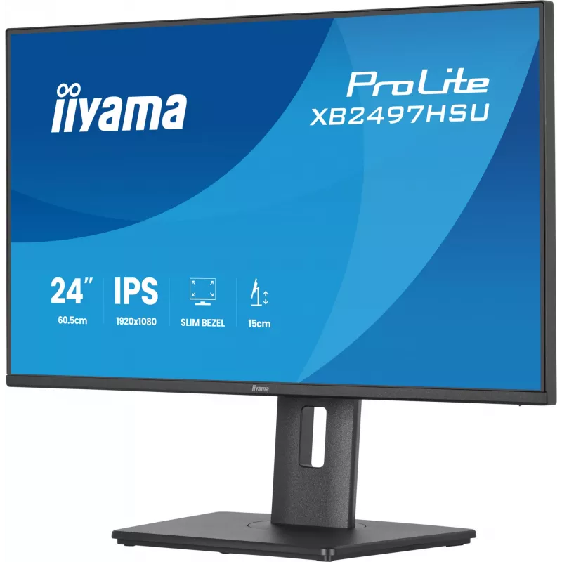Monitor per computer iiyama ProLite XB2497HSU-B1 60,5 cm (23,8