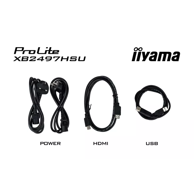 Monitor per computer iiyama ProLite XB2497HSU-B1 60,5 cm (23,8