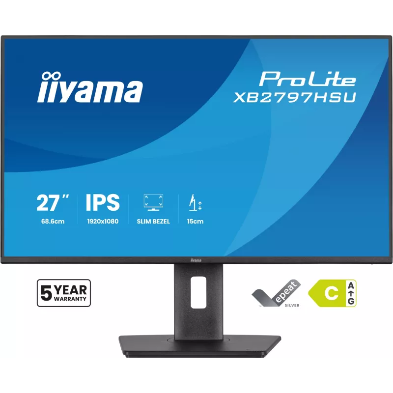 Monitor per computer iiyama ProLite XB2797HSU-B1 68,6 cm (27