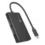 ICY BOX adattatore USB Type-C a 3x HDMI, USB 3.2 Gen 2 (3.1 Gen 2) Type-C, HDMI, 10000 Mbit/s, 144 Hz, 3840 x 2160, 7680 x 4320, 7680 x 4320 pixel