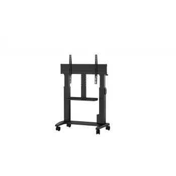 Base mobile Yealink MB-FS-Lift – supporto da pavimento, nero, capacità 87 kg, 600 × 1100 mm