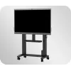 Base mobile Yealink MB-FS-Lift – supporto da pavimento, nero, capacità 87 kg, 600 × 1100 mm