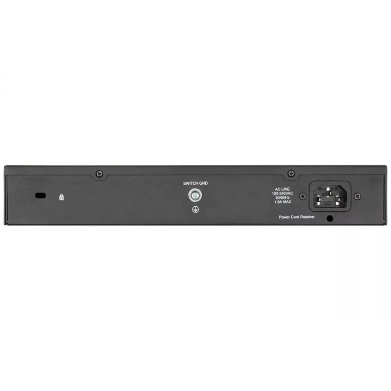 D-Link DGS-1100-18PV2 switch di rete Managed L2 Gigabit Ethernet (10/100/1000) Power over Ethernet (PoE) 1U nero