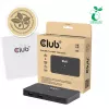 Switch KVM club 3d Dual USB-C a HDMI, 2 porte, 4K UHD 3840x2160, console USB-C, 65W PD, nero