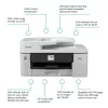 Stampante inkjet multifunzione Brother MFC-J6760DW — A3, 1200 x 4800 DPI, 31 pagine/min., WLAN, Ethernet