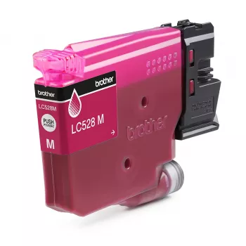 Cartuccia d'inchiostro Brother LC528M originale magenta, confezione singola, resa 5000 pagine
