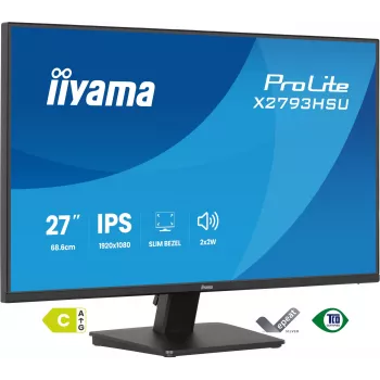 iiyama ProLite X2793HSU-B1 monitor per computer 68,6 cm (27 pollici) 1920 x 1080 pixel Full HD LED nero