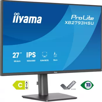 iiyama ProLite XB2793HSU-B1 monitor per computer 68,6 cm (27 pollici) 1920 x 1080 pixel Full HD LED nero