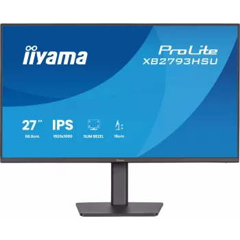 iiyama ProLite XB2793HSU-B1 monitor per computer 68,6 cm (27 pollici) 1920 x 1080 pixel Full HD LED nero