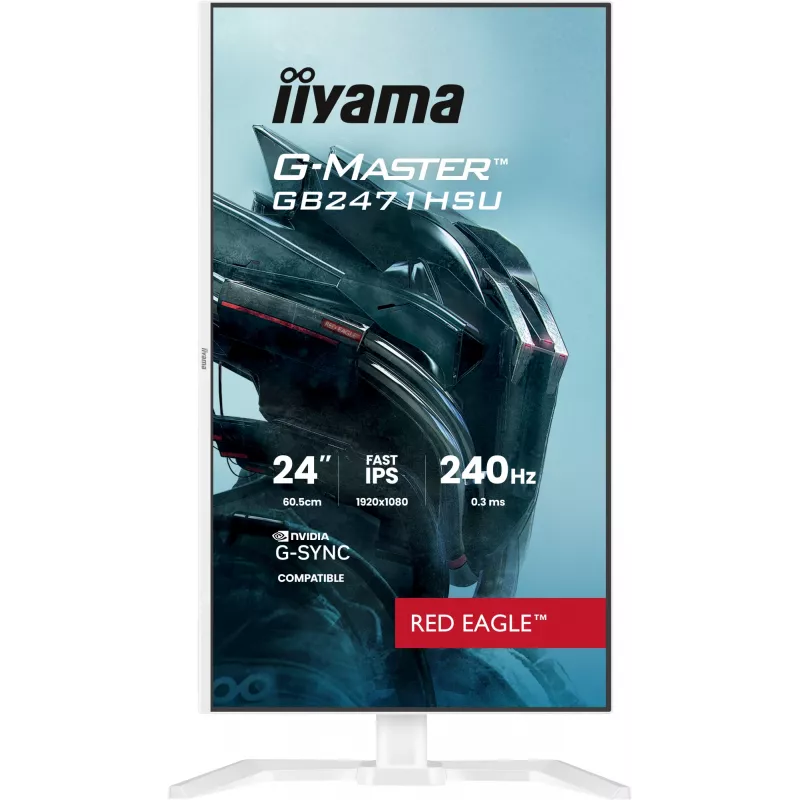 Monitor IIYAMA G-Master GB2471HSU-W1 23,8 pollici (60,5 cm) Full HD HDMI/DP/USB bianco