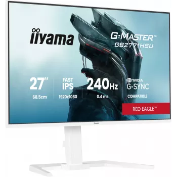Monitor da gaming IIYAMA GB2771HSU-W1 27 pollici (68,6 cm) Full HD – HDMI, DisplayPort, USB – bianco
