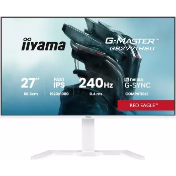 Monitor da gaming IIYAMA GB2771HSU-W1 27 pollici (68,6 cm) Full HD – HDMI, DisplayPort, USB – bianco