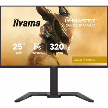 Monitor da gaming IIYAMA G-Master GB2591HSU-B1 24,5 pollici (68,6 cm) Full HD – HDMI/DisplayPort/USB, nero