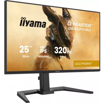 Monitor da gaming IIYAMA G-Master GB2591HSU-B1 24,5 pollici (68,6 cm) Full HD – HDMI/DisplayPort/USB, nero