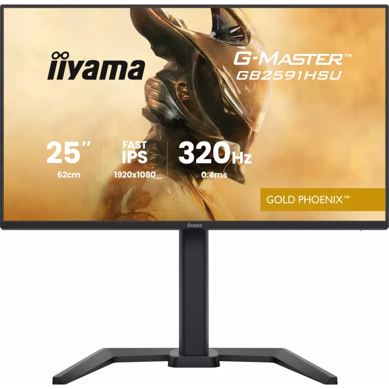 Monitor da gaming IIYAMA G-Master GB2591HSU-B1 24,5 pollici (68,6 cm) Full HD – HDMI/DisplayPort/USB, nero