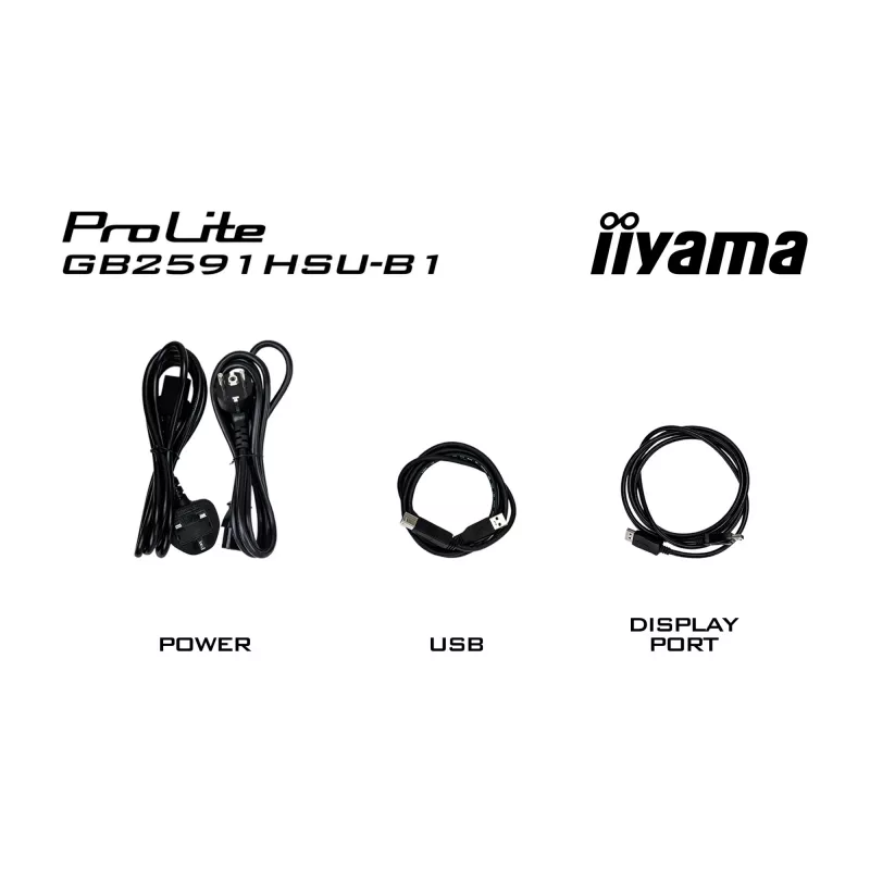 Monitor da gaming IIYAMA G-Master GB2591HSU-B1 24,5 pollici (68,6 cm) Full HD – HDMI/DisplayPort/USB, nero