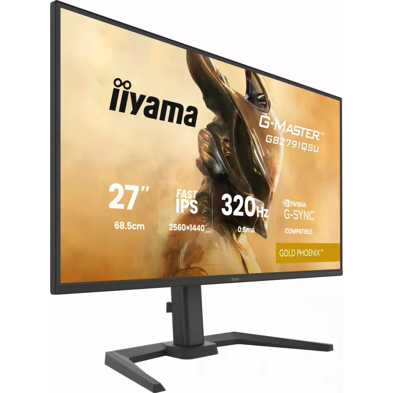 Monitor da gaming IIYAMA GB2791QSU-B1 68,6 cm (27 pollici) QHD con HDMI, DisplayPort e USB, nero