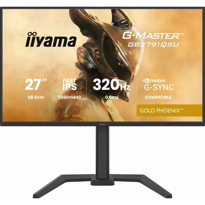 Monitor da gaming IIYAMA GB2791QSU-B1 68,6 cm (27 pollici) QHD con HDMI, DisplayPort e USB, nero