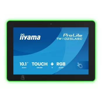 Monitor iiyama ProLite TW1025LASC-B3PNR 10,1 inch (25,6 cm) WXGA IPS LED touchscreen, 1280x800, 16:10, hub USB, altoparlanti, VESA, nero