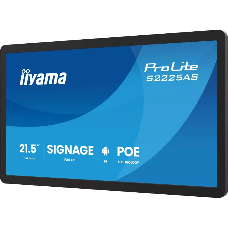 iiyama ProLite S2225AS-B1P schermo piatto digital signage 54,6 cm (21,5