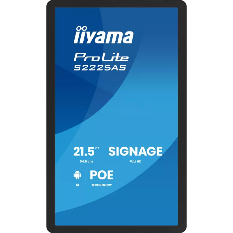 iiyama ProLite S2225AS-B1P schermo piatto digital signage 54,6 cm (21,5