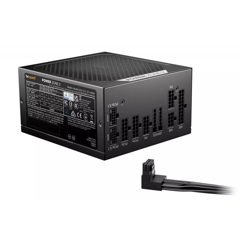 be quiet POWER ZONE 2 | 1200 W alimentatore 20+4 pin ATX ATX nero