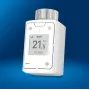 FRITZ Smart Thermo 302 termostato (interno), bianco, controllo a pulsanti, batteria AA, 51×51×90 mm