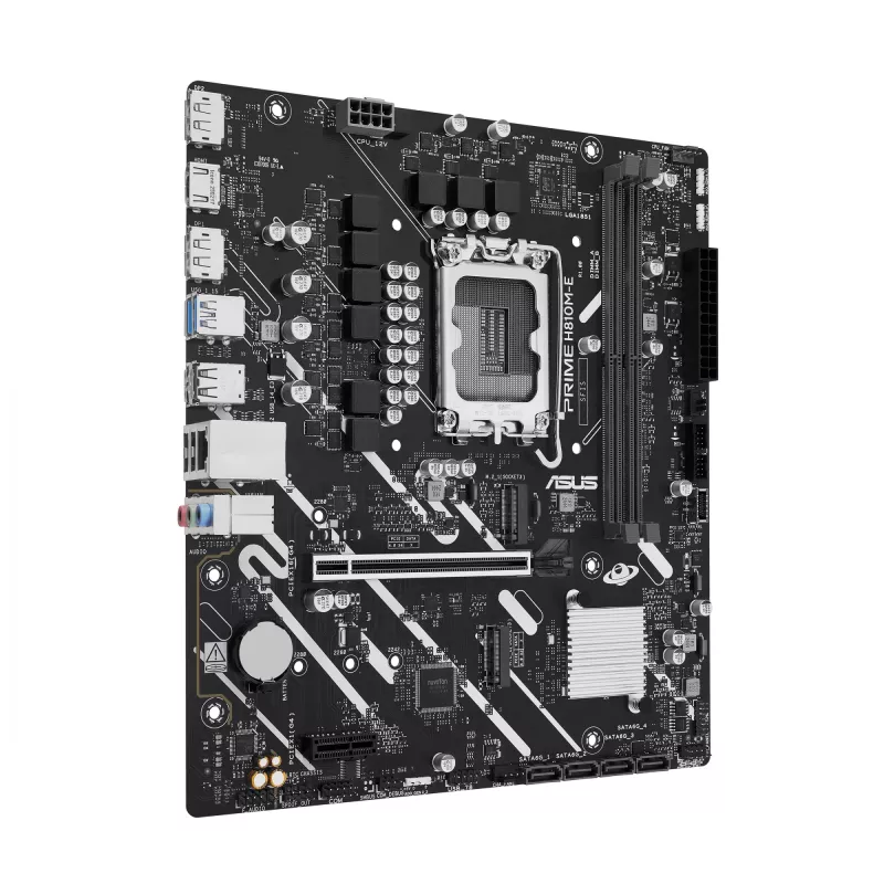 ASUS PRIME H810M-E-CSM scheda madre LGA1851 Intel H810 mATX, 2×DDR5, 2×DisplayPort, 1×HDMI