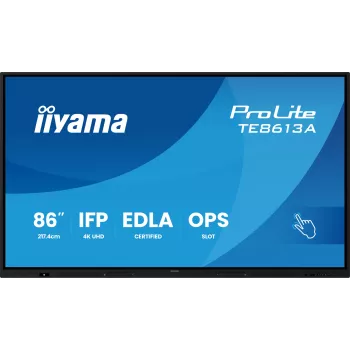 Schermo piatto interattivo IIYAMA TE8613A-B2AG 85,6