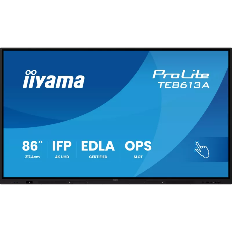 Schermo piatto interattivo IIYAMA TE8613A-B2AG 85,6