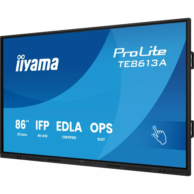 Schermo piatto interattivo IIYAMA TE8613A-B2AG 85,6