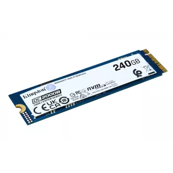 Kingston Technology 240G DC2000B PCIe 4.0 M.2 2280 SSD Enterprise (senza dissipatore)