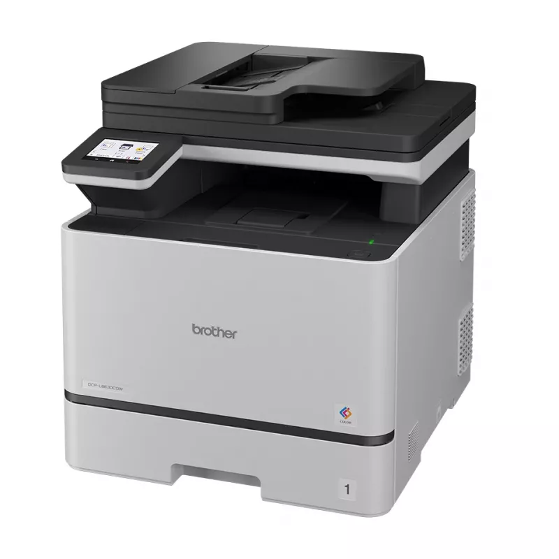 Stampante laser multifunzione Brother DCP-L8630CDW — A4, colore, 2400×600 DPI, 31 ppm, Wi-Fi, duplex