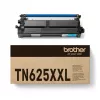 Cartuccia toner Brother TN-625XXLC ciano originale, 6500 pagine, 1 pz.