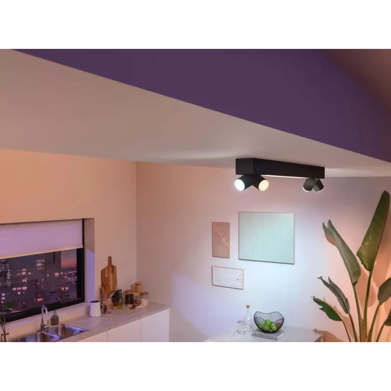 Philips Hue White and colour ambience Centris plafoniera 4 faretti