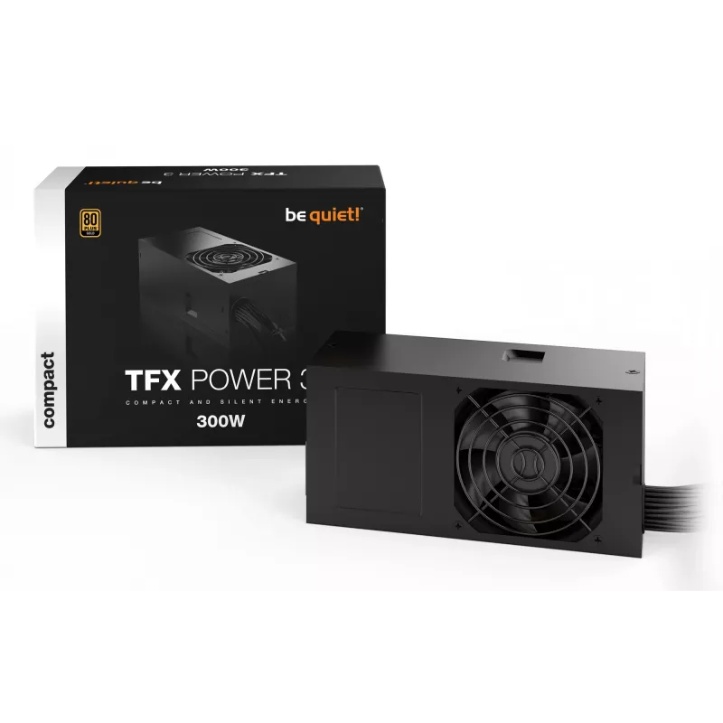 be quiet TFX POWER 3 300W Gold alimentatore 20+4 Pin ATX nero