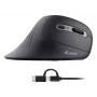 Equip 245119 mouse universale per destrimani USB Type-A + USB Type-C ottico 7200 DPI