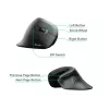 Equip 245119 mouse universale per destrimani USB Type-A + USB Type-C ottico 7200 DPI