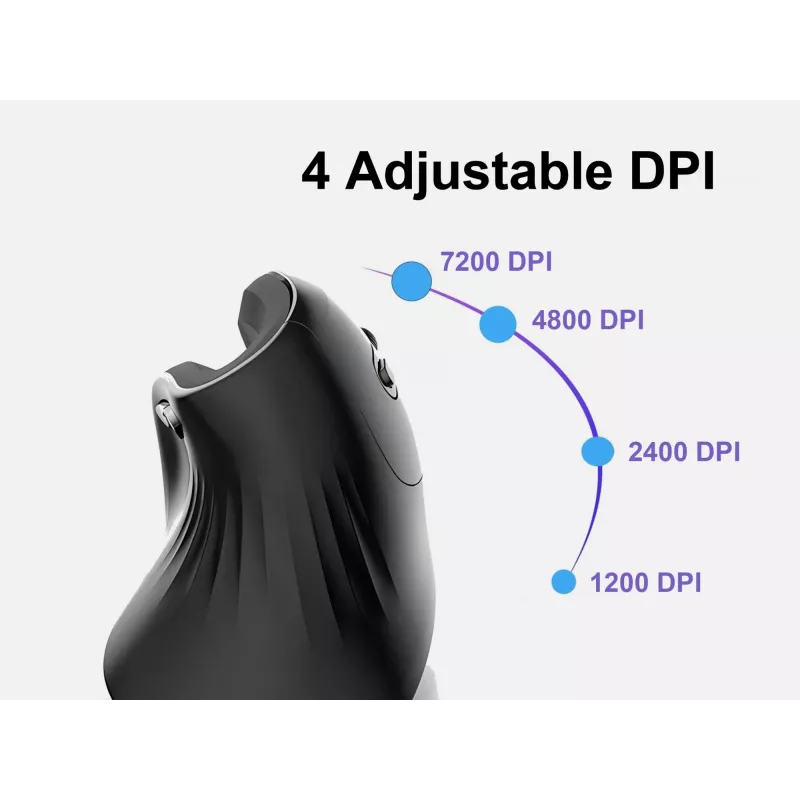 Equip 245119 mouse universale per destrimani USB Type-A + USB Type-C ottico 7200 DPI