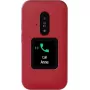 Feature-Phone Doro Leva E30 cellulare a conchiglia, 2,8 pollici (7,11 cm) 320x240, Single-SIM, fotocamera 0,3 MP, 1150 mAh, IP55, rosso/bianco