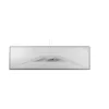 Tastiera USB con filo Cherry KC 6000C per Mac – QWERTY Nordic, switch a forbice, argento, cavo 1,8 m