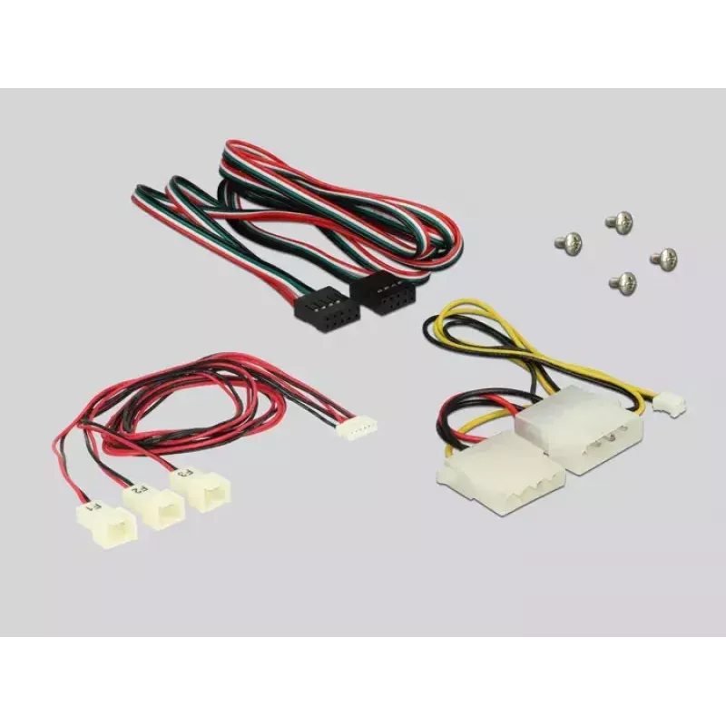 Controllore ventole DeLOCK 62714 3 canali nero
