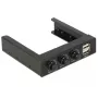 Controllore ventole DeLOCK 62714 3 canali nero