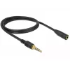 Cavo audio DeLOCK 85631 2 m 3,5 mm nero